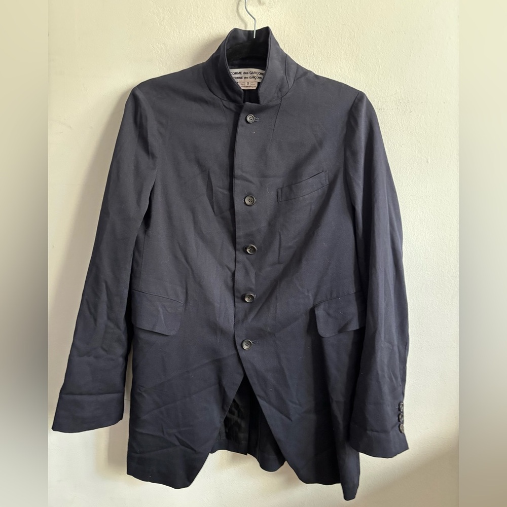 COMME des garcon Lightweight blazer. Size S. Longer in the back in an epic way.